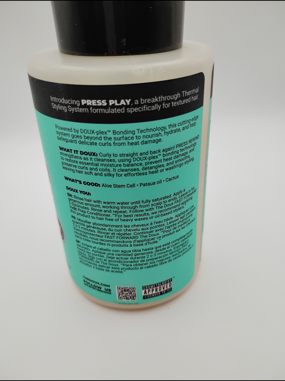 Press Rewind Curl Retention Shampoo - Teal - Picture 2 of 3